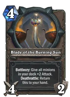 Blade of the Burning Sun Card Image