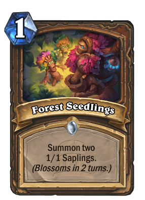Forest Seedlings Card Image