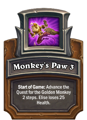 Monkey's Paw 3 Card Image