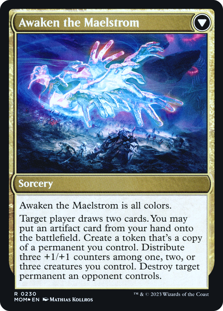 Invasion of Alara // Awaken the Maelstrom Card Image