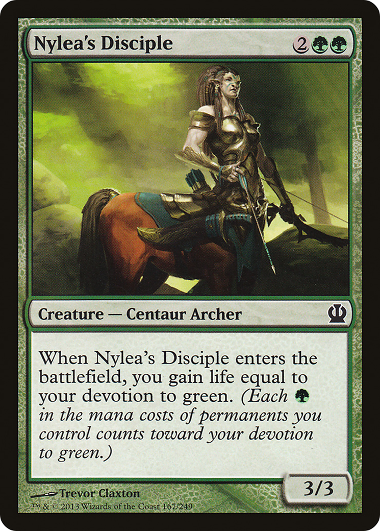 Nylea's Disciple Card Image