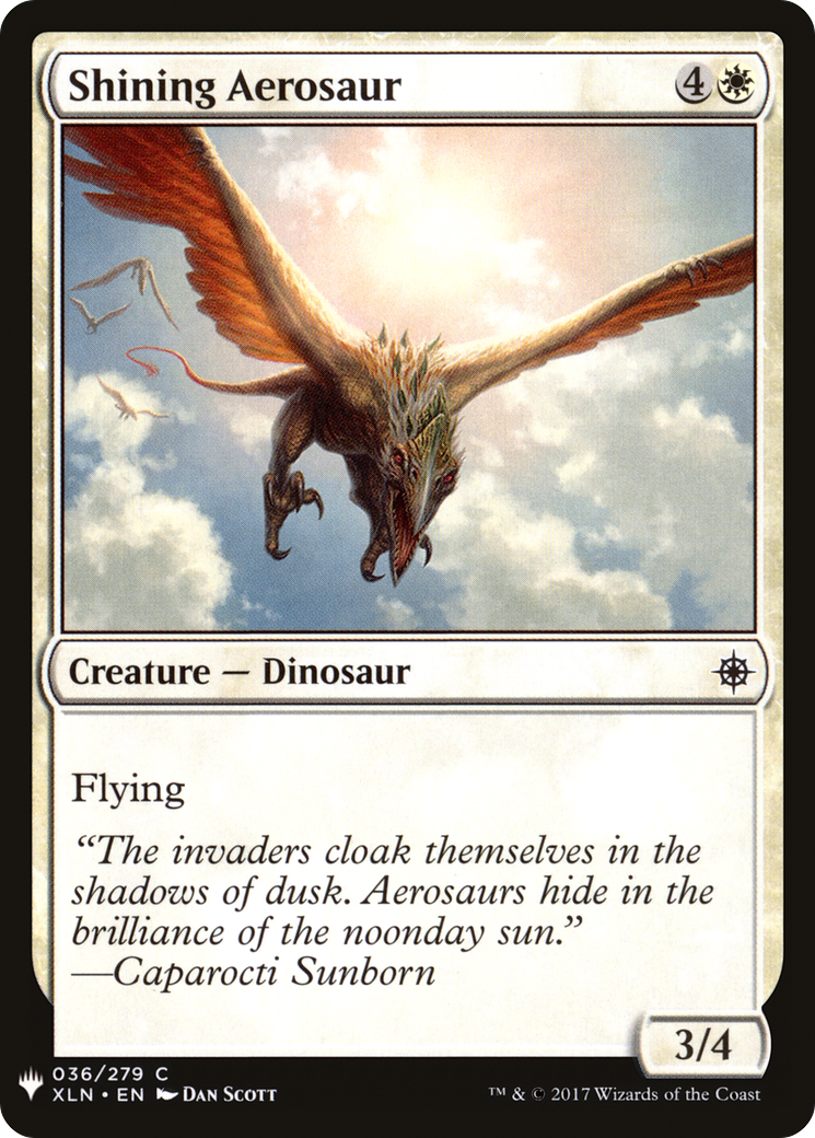 Shining Aerosaur Card Image