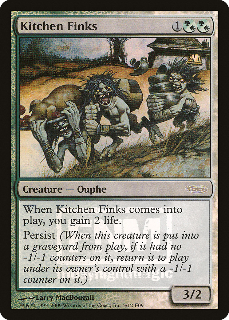 Kitchen Finks Card Image