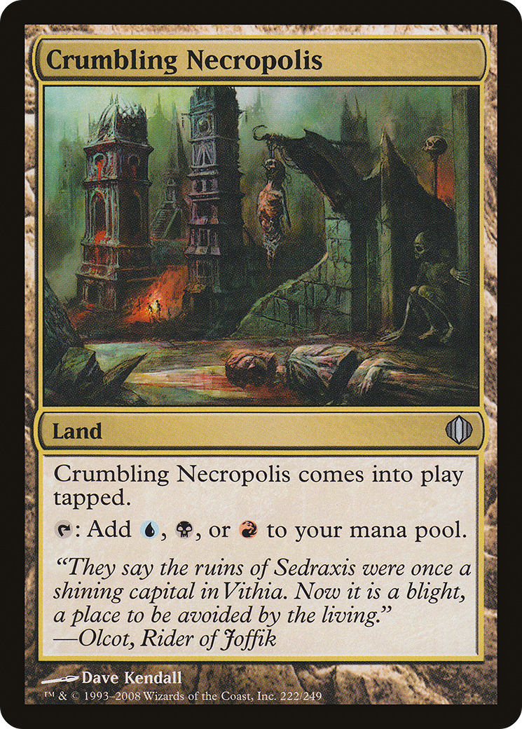 Crumbling Necropolis Card Image