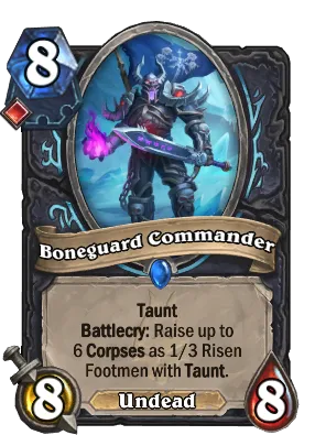 Boneguard Commander Card Image