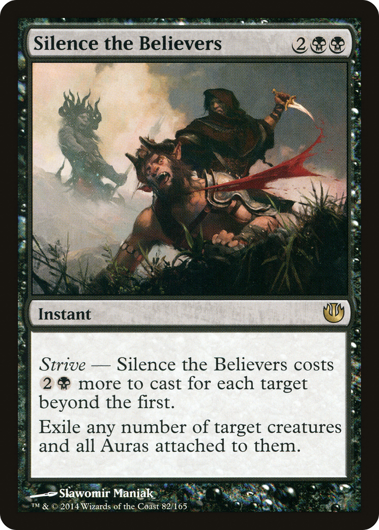 Silence the Believers Card Image