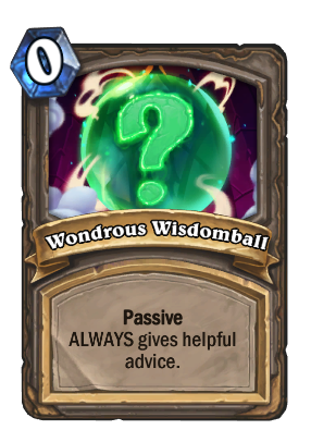 Wondrous Wisdomball Card Image