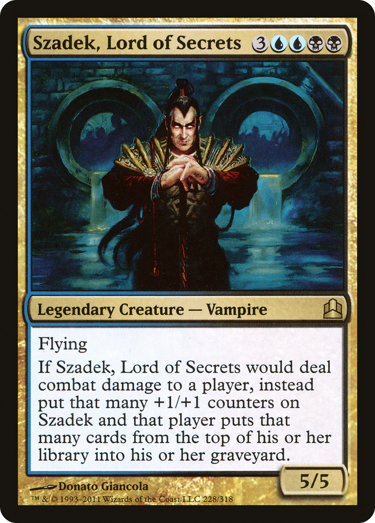 Szadek, Lord of Secrets Card Image