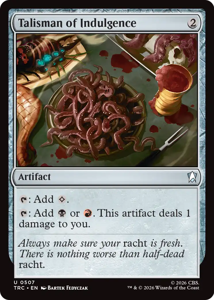 Talisman of Indulgence