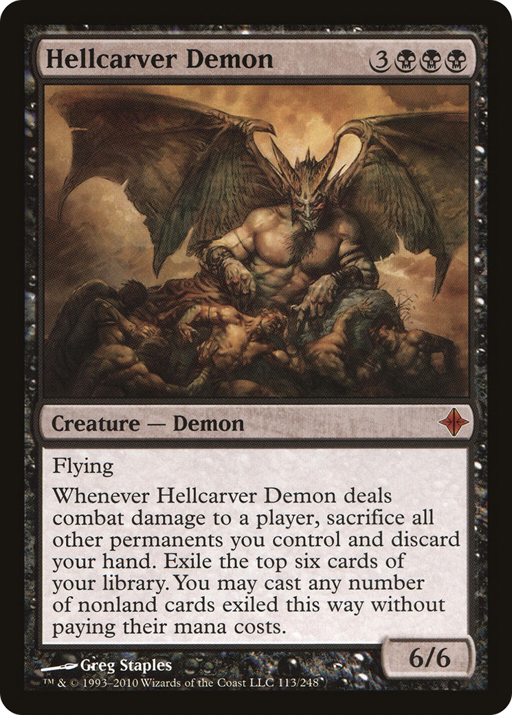 Hellcarver Demon Card Image