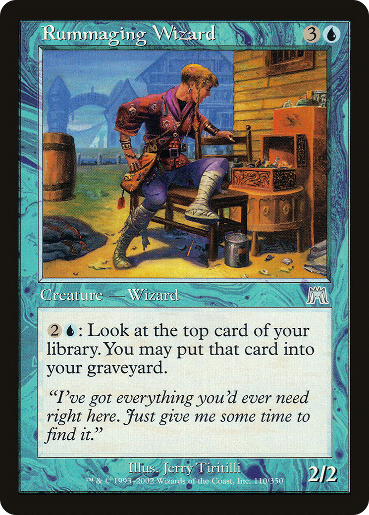 Rummaging Wizard Card Image