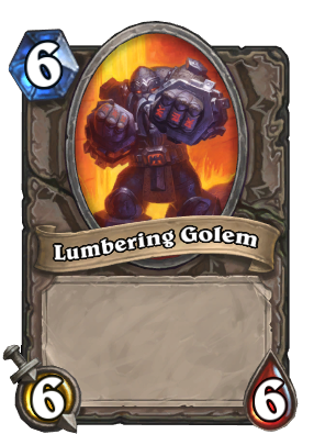 Lumbering Golem Card Image