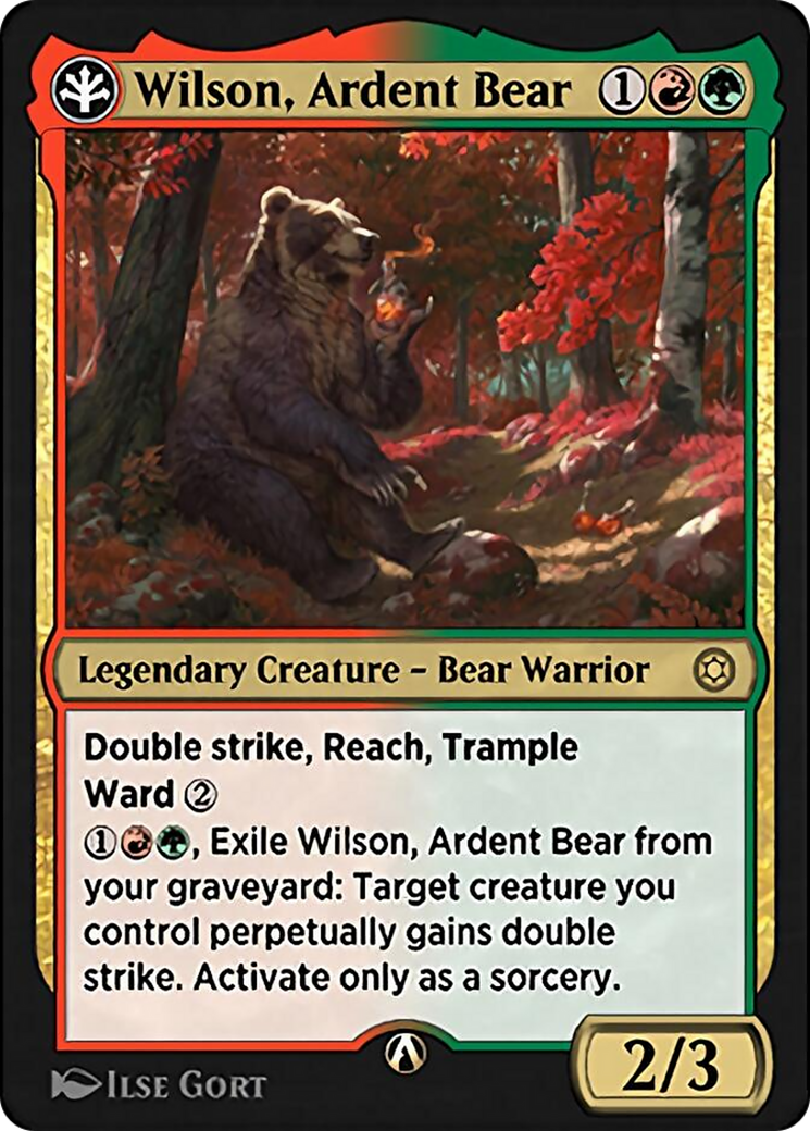 Wilson, Ardent Bear Card Image