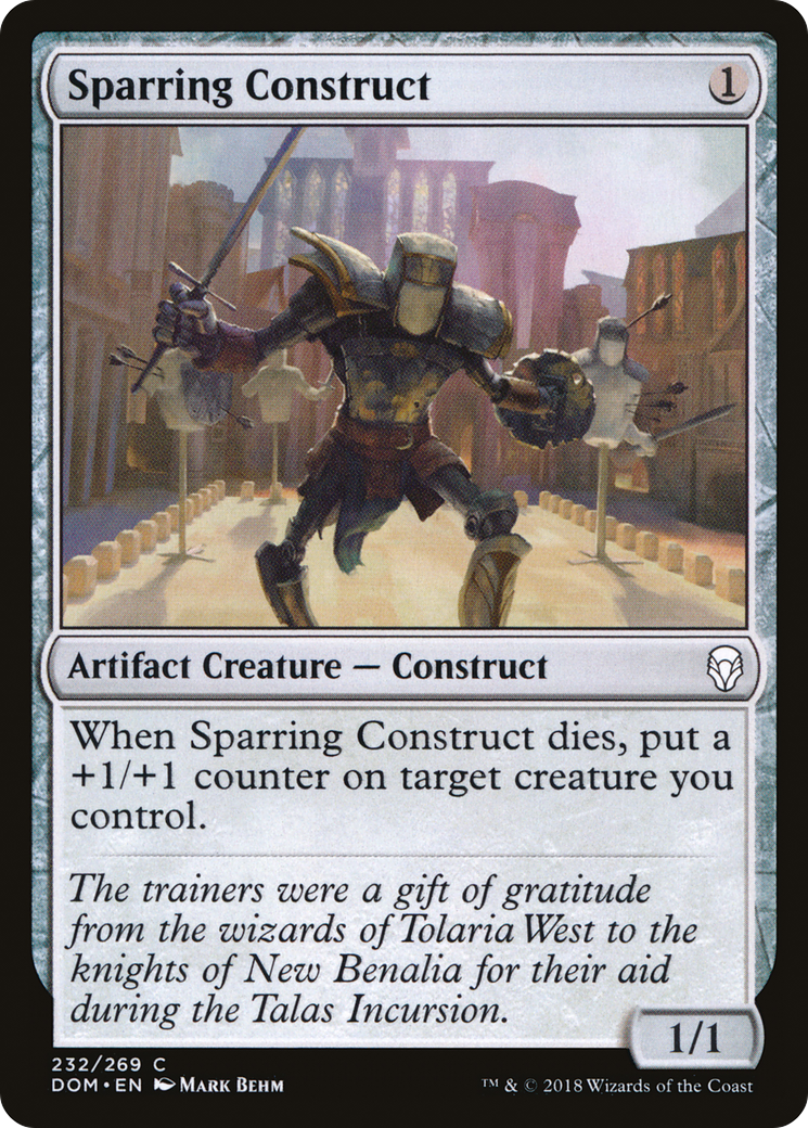 Sparring Construct Card Image