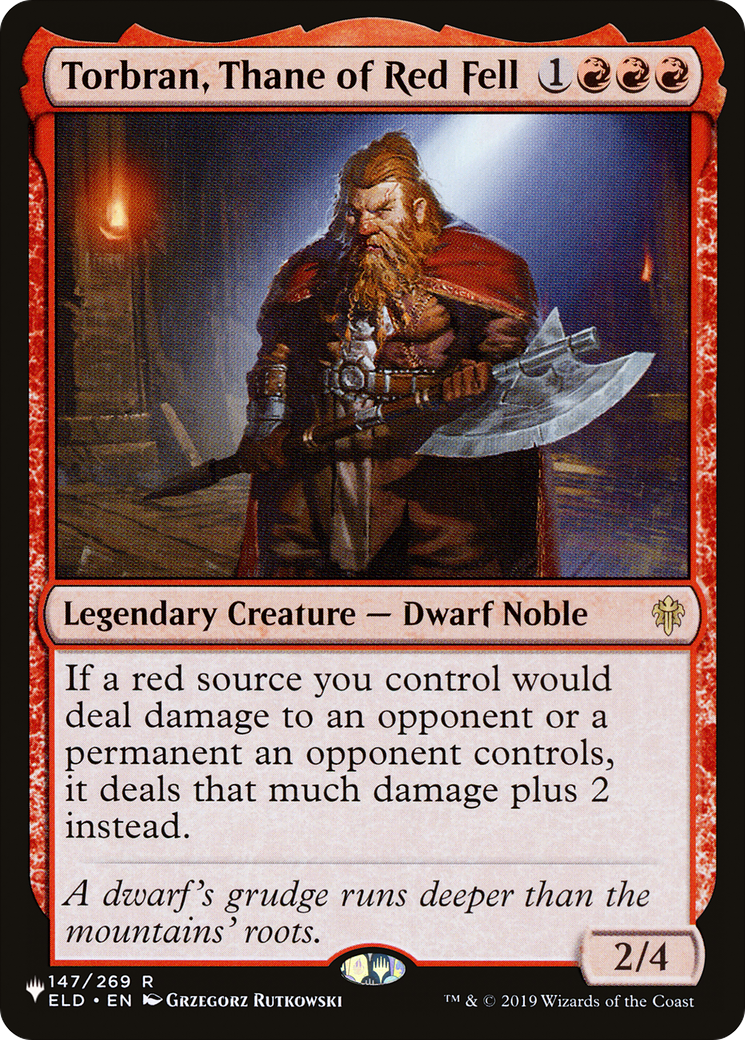 Torbran, Thane of Red Fell Card Image