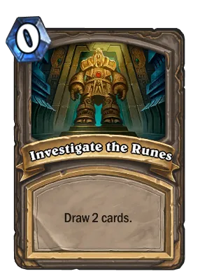 Investigate the Runes Card Image