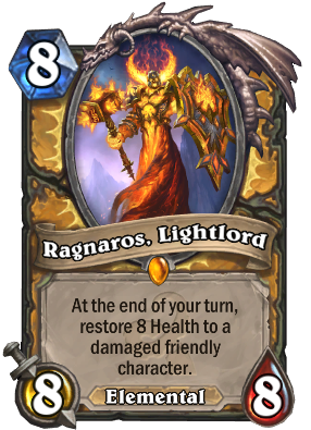 Ragnaros, Lightlord Card Image