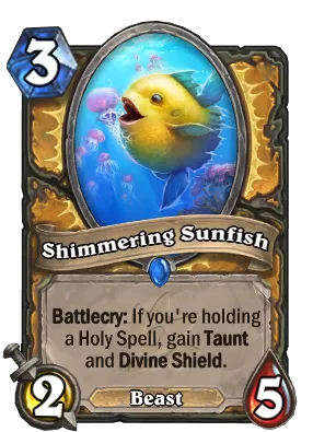 Shimmering Sunfish Card Image