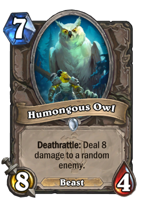 Humongous Owl Card Image