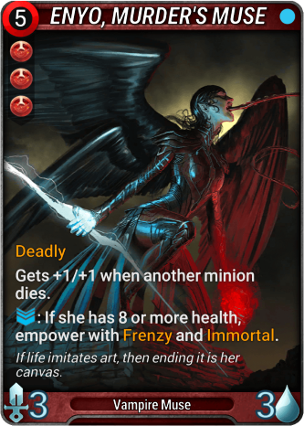 Enyo, Murder's Muse Card Image