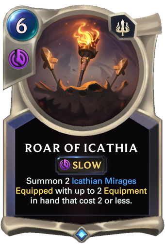 Roar of Icathia Card Image