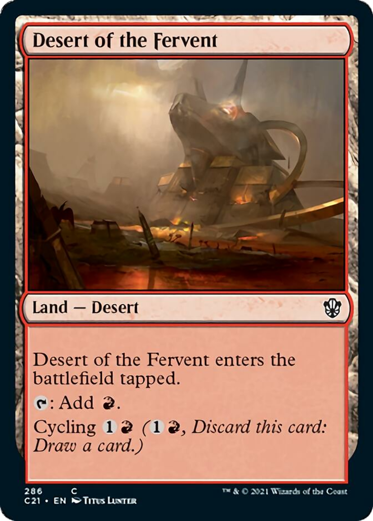 Desert of the Fervent Card Image