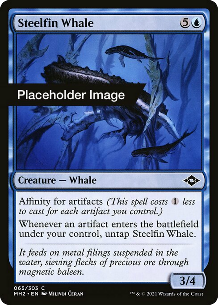 Steelfin Whale Card Image