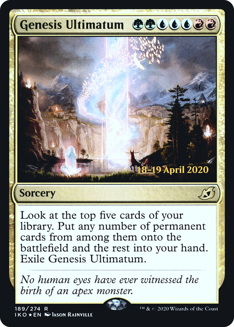 Genesis Ultimatum Card Image