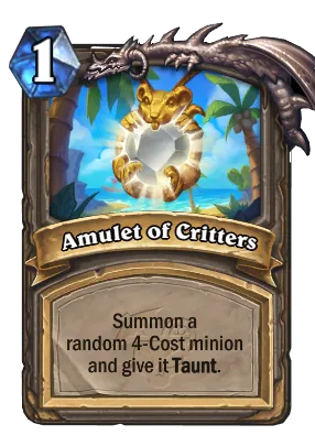 Amulet of Critters Card Image