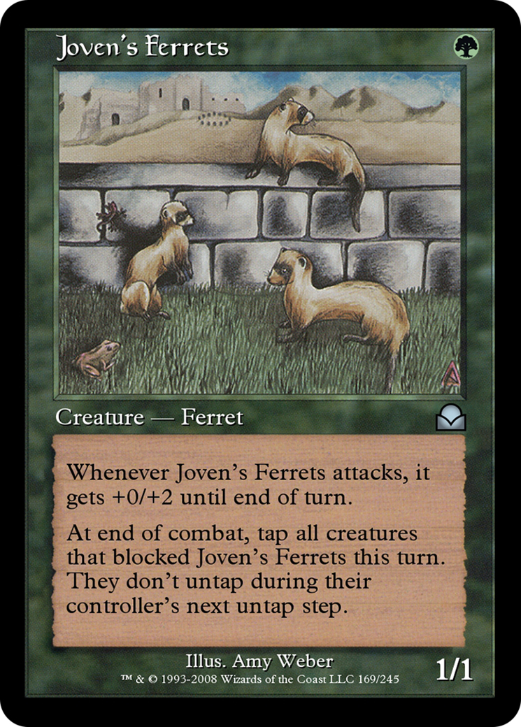 Joven's Ferrets Card Image