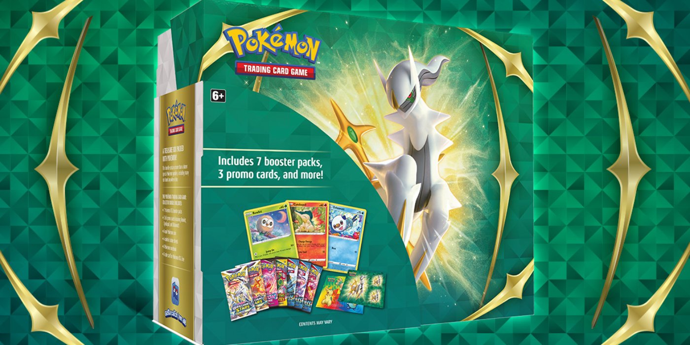 New Pokemon TCG Collector Bundle Announced Featuring the Starters From Legends: Arceus