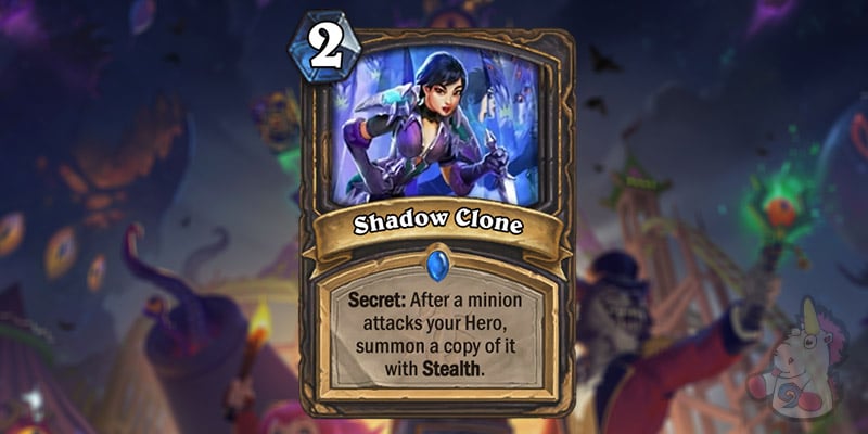 Shadow Clone is a New Rogue Card Revealed for Hearthstone's Darkmoon Faire Expansion
