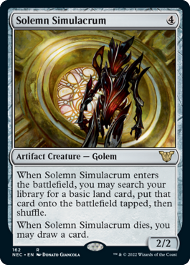 Solemn Simulacrum Card Image