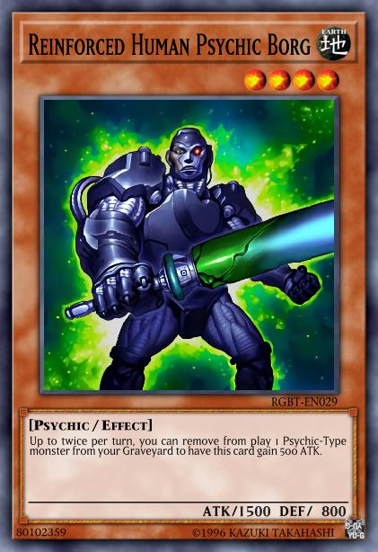 Reinforced Human Psychic Borg Card Image