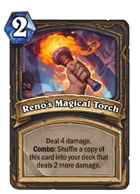 Reno's Magical Torch Card Image