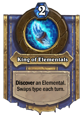 King of Elementals Card Image