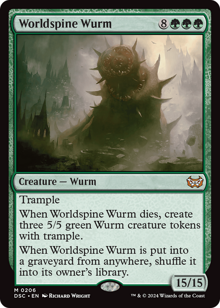 Worldspine Wurm Card Image
