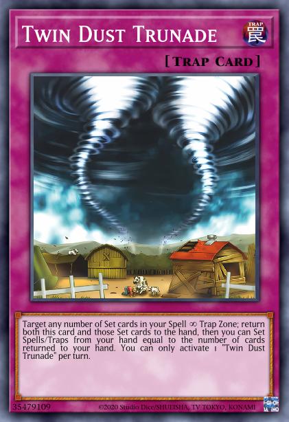 Double Dust Tornado Twins Yu-Gi-Oh Card, Art 2