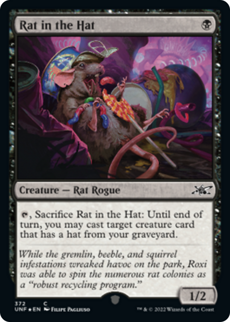 Rat in the Hat Card Image