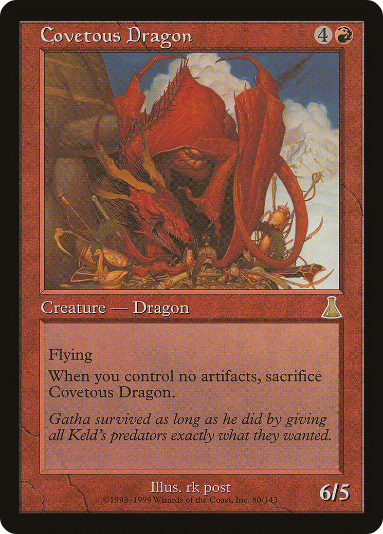 Covetous Dragon Card Image