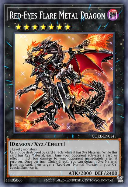 Red-Eyes Flare Metal Dragon Card Image