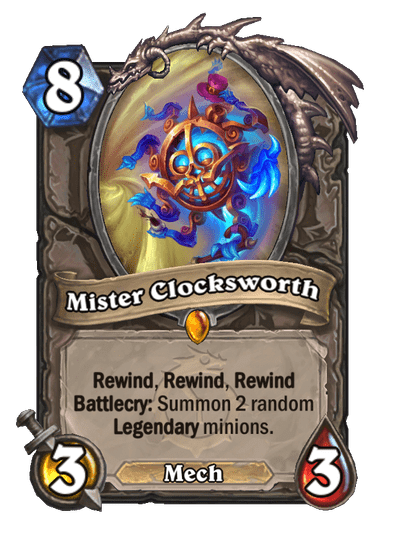 New Neutral Minion - Mister Clocksworth