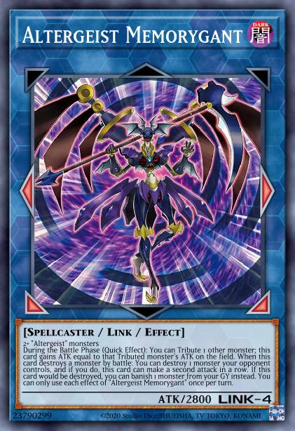 Altergeist Memorygant Card Image