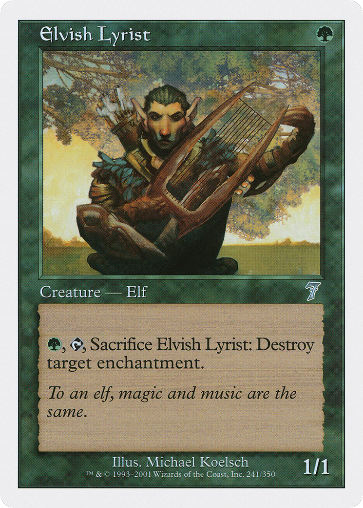 Elvish Lyrist Card Image