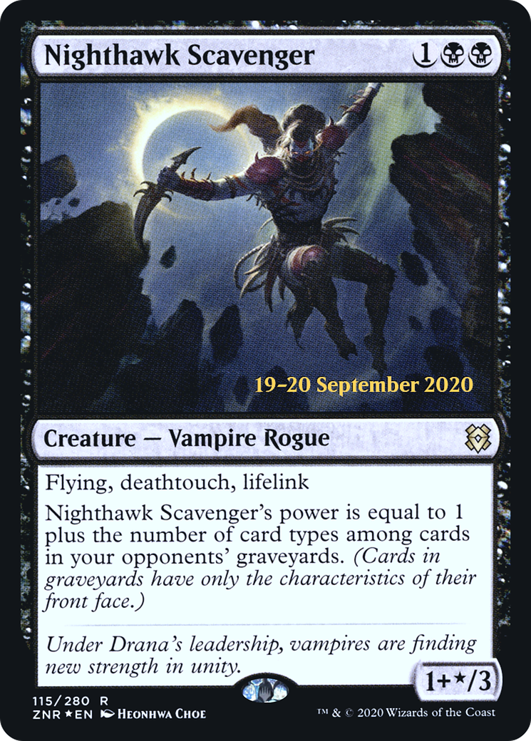 Nighthawk Scavenger Card Image