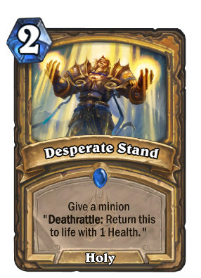 Desperate Stand Card Image