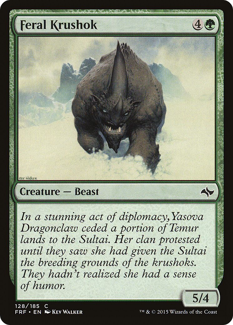 Feral Krushok Card Image