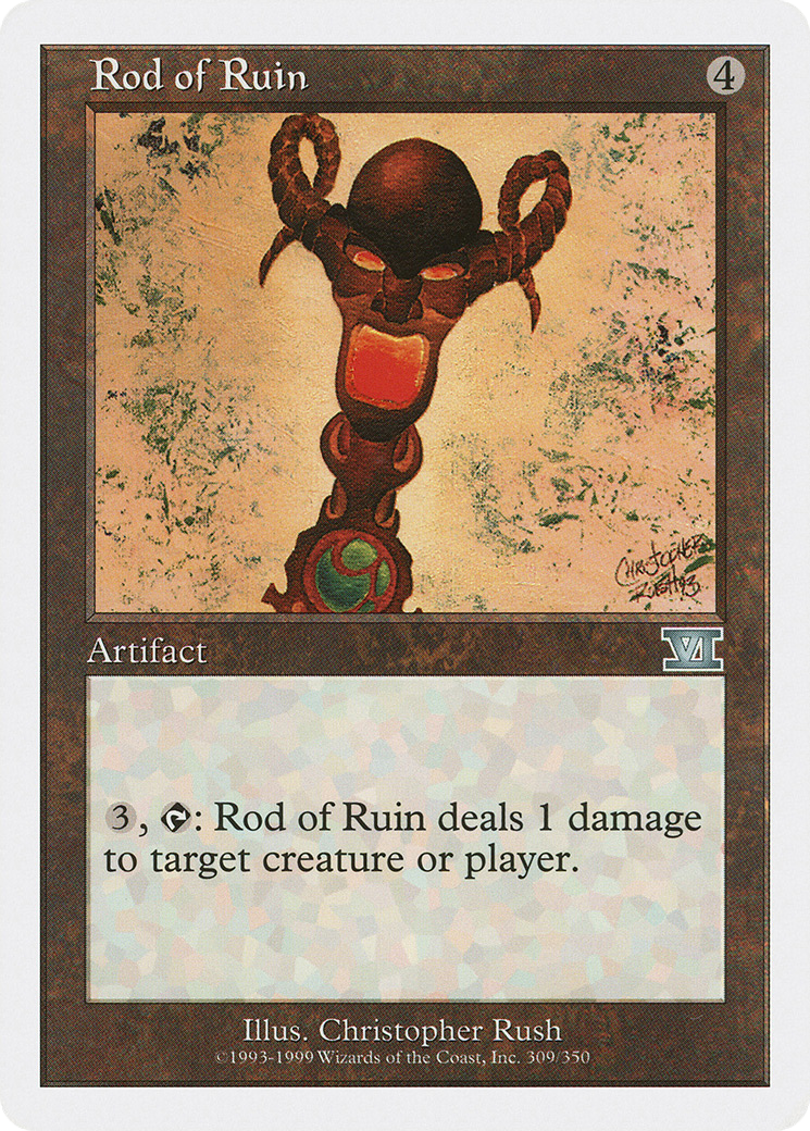 Rod of Ruin Card Image