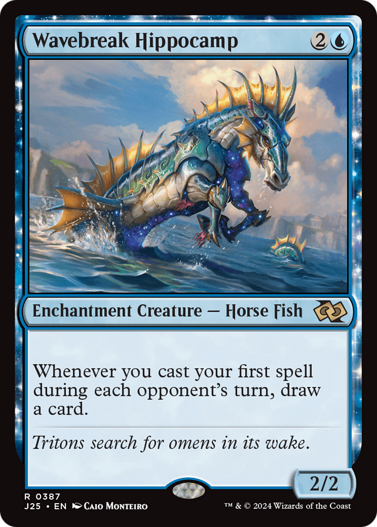 Wavebreak Hippocamp Card Image