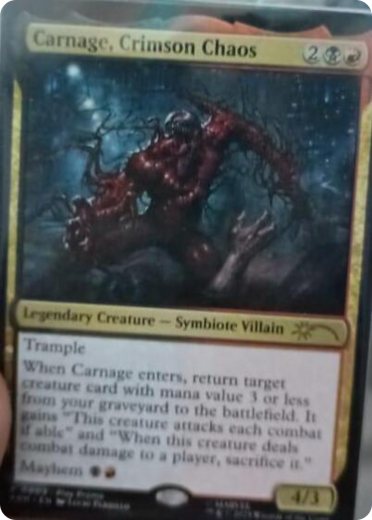 Carnage, Crimson Chaos Card Image